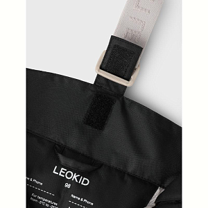 Брюки утепленные Leokid "Тино", черный